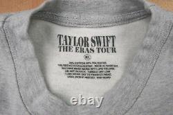 Pull Taylor Swift Extra Large Gris Tour Eras 2023 Sweatshirt Officiel Merch