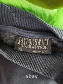 Sweatshirt à col rond Taylor Swift Eras Tour + sac de marchandise + bracelet de poignet à Chicago23