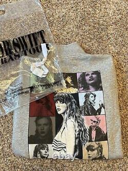 Sweatshirt à fermeture quart de tour Taylor Swift Eras Tour Medium, sac à bracelet Nashville Nouveau