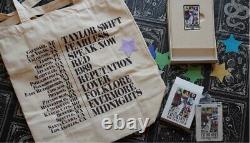 TAYLOR SWIFT Eras Tour Complete VIP Merch Box Chicago -Karma -2023 avec Confetti