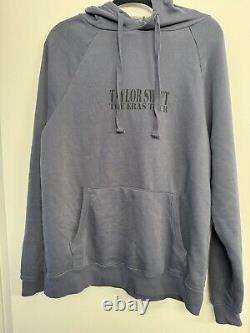 Taylor Swift Eras International Tour Blue-Grey Hoodie Taille S NWT Marchandise Officielle