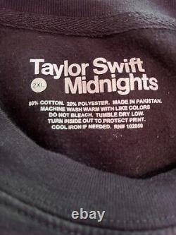 Taylor Swift Eras Tour Sweatshirt col rond pour l'équipage de minuit