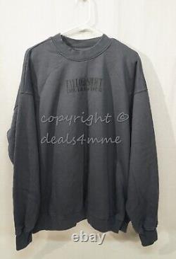 Taylor Swift La Tournée des Époques 2023 Sweatshirt Col Rond Bleu Édition Limitée Grand