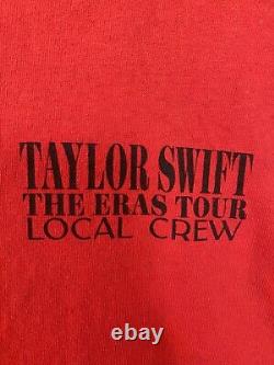 Taylor Swift La Tournée des Ères T-Shirt de l'Équipe Locale Rouge XL Gildan