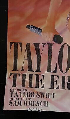 Taylor Swift La tournée des ères, 2023, 27×40 Original, DS, Rolled OneSheet, Rip/Taped