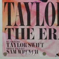 Taylor Swift La tournée des ères 2023 Affiche de film originale recto-verso 27 x 40