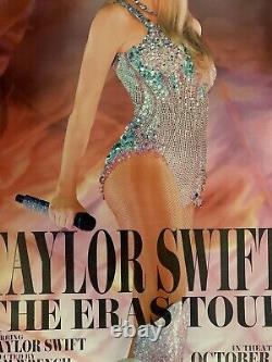 Taylor Swift Le film du concert de la tournée des ères dans les cinémas le 13 octobre 2023 affiche DS