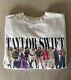 Taylor Swift Le Sweat-shirt à Col Rond Blanc Des ères M.