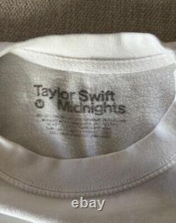 Taylor Swift Le sweat-shirt à col rond blanc des ères M.