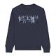 Taylor Swift Midnights Eras Navy Crewneck Nouveau & Scellé Taille Xl