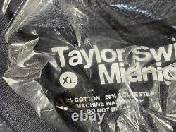 Taylor Swift Midnights Eras Navy Crewneck Nouveau & Scellé Taille XL