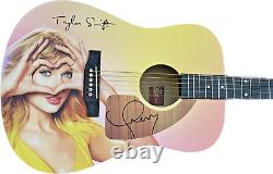 Taylor Swift Signé Custom Eras Tour Art Autographié Fs 41 Graphics Guitare Coa