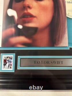 Taylor Swift Vinyle encadré Midnight 22x26 'Nouvelle tournée Eras