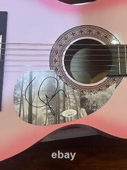 Taylor Swift a signé une guitare de taille normale JSA Acoustic Eras Tour RARE