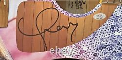 Taylor Swift a signé une guitare personnalisée Eras Tour Art avec des graphiques autographiés Fs 41 Psa